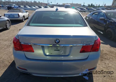 2011 BMW 740Li from USA, damaged, VIN WBAKB4C57BC575082